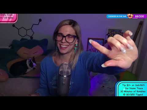 ASMR recorded live [Blue Yeti mic, soft singing, cozy chats]✨vacation next week 1.21.26