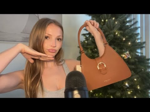 ASMR New Purse Unboxing! (so many tingles)