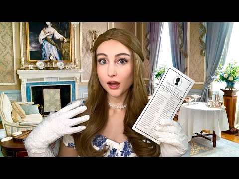 ASMR Bridgerton Roleplay 💐 Reading Lady Whistledown to You 