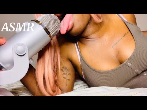 ASMR Intense Mic Licking (Soft Kisses)