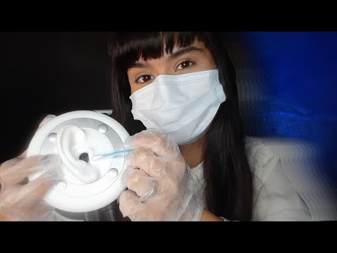 ASMR 3DIO: LIMPEZA DE OUVIDO | EAR CLEANING