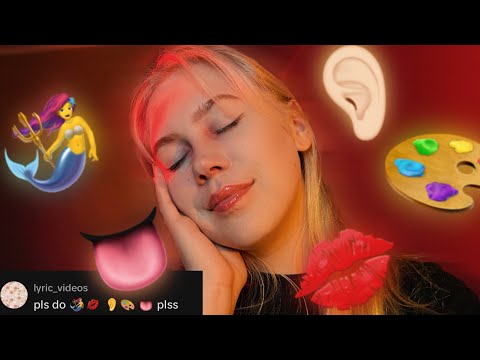 #5 emoji challenge | #asmrminuha #asmr