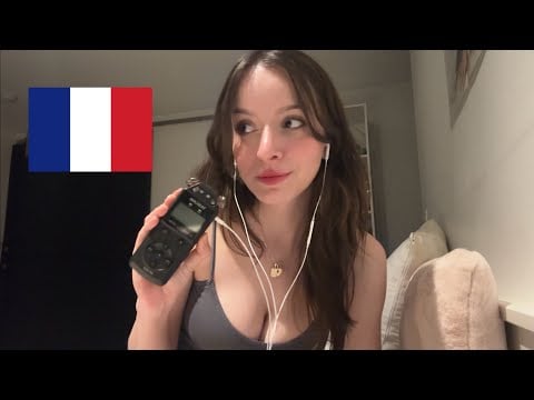 ASMR French Rambles with the Tascam