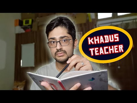 ASMR KHADOOS Tuition Teacher Roleplay 🤬 Funny Hindi Vid