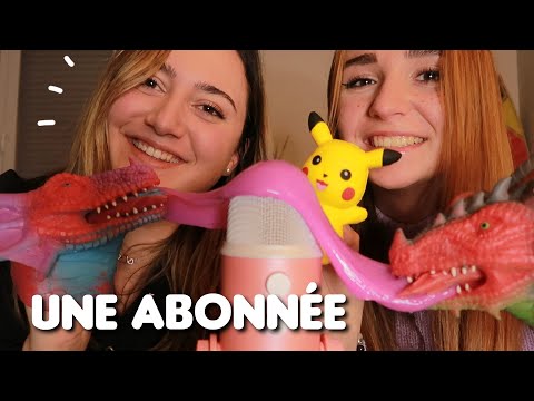 Une ABONNÉE teste l'ASMR pour la PREMIÈRE FOIS !