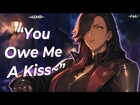 Hot Mercenary Wants Your First Kiss as Payment! 💋| Flirty Teasing | Whispers | ASMR Roleplay | F4A