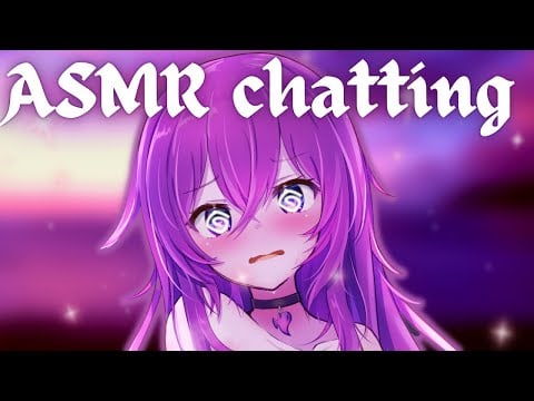 ASMR | Relaxing ASMR with affection and quiet talking!💗