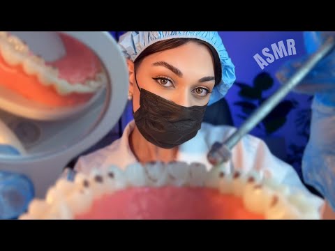 ASMR REALISTA: dentista cuida dos seus dentes🦷 🪥