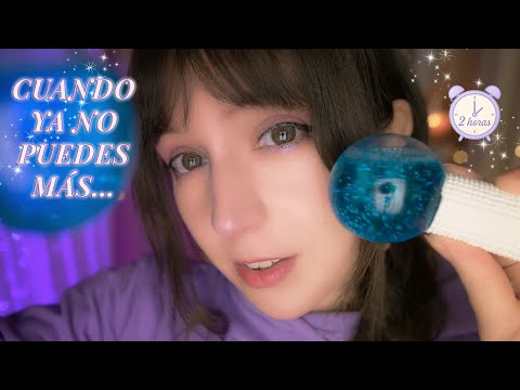 ⭐ASMR para cuando ya no puedes más 🫂 | 2 horas de cuidado emocional y susurros