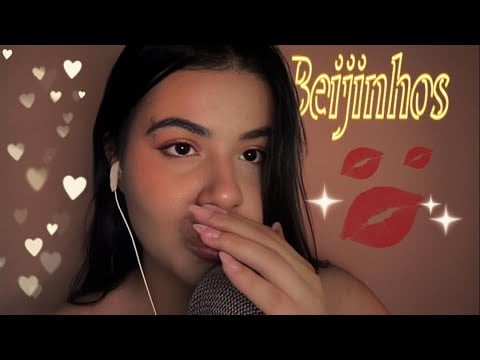 ASMR| Beijinhos no Microfone 💋 - Arrepios Intensos 💤