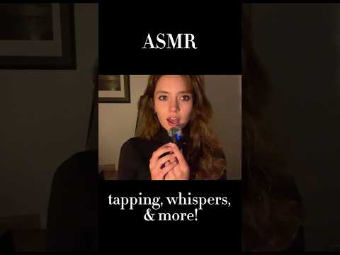 ASMR Tapping & Whispering 1 Min Short #asmr #tappingasmr #shortasmr