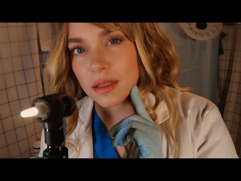 ASMR Audiologist Ear Exam & Hearing Test | Ultrasound, Deep Scoping