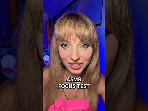 asmr focus test - follow my instructions #asmr #asmrfocus #asmrlight #asmrfast