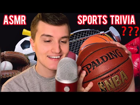 [ASMR] Sports Trivia 🏀🏈⚽️⚾️