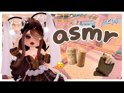(roblox asmr 🌙) the TINGLIEST trigger ever! | layered cork tapping & scratching (+ no talking)