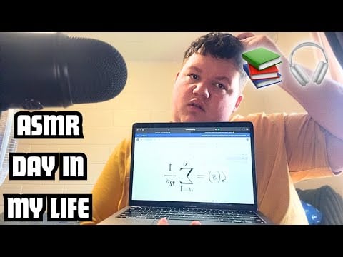 ASMR | Day In My Life As A University Student ✨📚