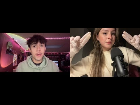 ASMR cranial nerve exam collab with @StealthTriggers 