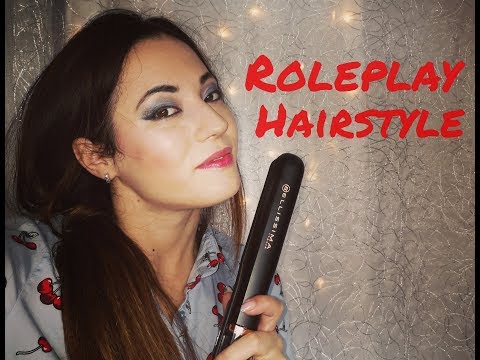 ASMR roleplay parrucchiera | ti faccio bella 😊| hairstyle