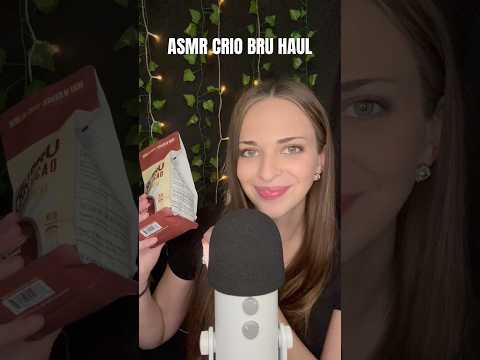 ASMR | Crio Bru Haul #asmr #asmrhaul #asmrsounds