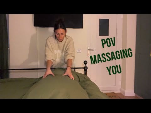 ASMR- POV massaging your whole body (semi fast and aggressive)🤲🏻🛌