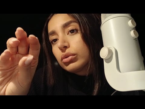 Asmr eating your bad energy | hanf movements🤗