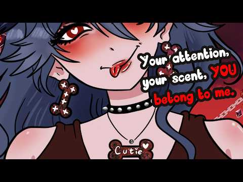 Jealous Yandere ASMR 💢 Puppy Girl Hates Your Neighbor [F4M][Sniffs You][Up Close][Possessive Kemono]