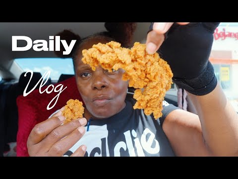 Trying Bo-Jangles Fried Chicken Tenders | Rainy Day | Vlog66
