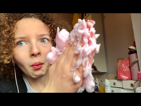 ASMR | FOAM IN YOUR EARS 👂.... MESSY ❗️