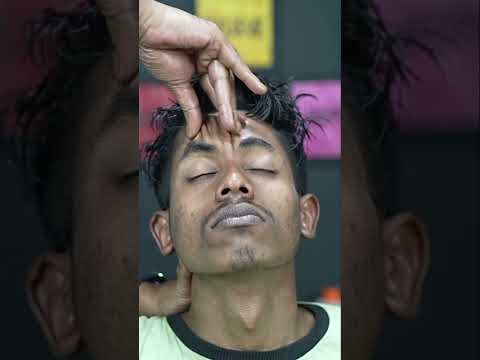 Ear Massage | Neck Massage | Forehead Massage | Head Massage | Neck Cracking | ASMR #shorts