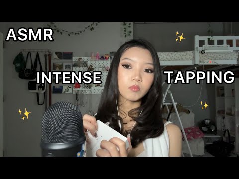 ASMR| Intense Tapping (Fast&Aggressive)