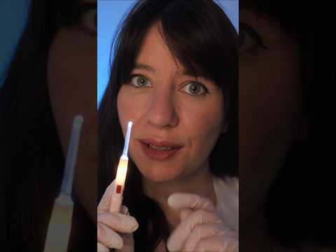 ASMR médecin ORL - Auscultation des narines 👃