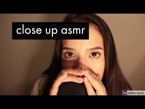 ASMR A-Z  Close Up Whispered Trigger Words