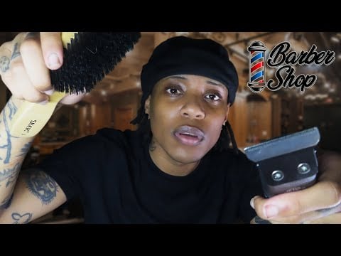 ASMR Super Realistic Haircut | Chill Barbershop Roleplay💈