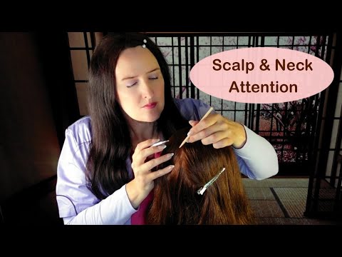Medical Scalp & Neck Exam for Tingles & Sleep (Whispered)