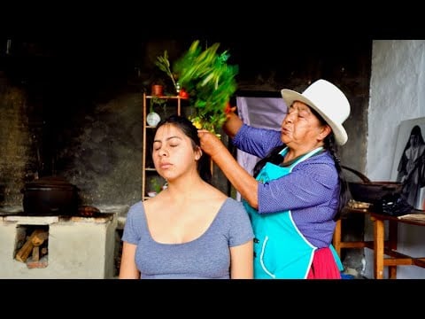 Relaxing soft spoken ASMR limpia (spiritual cleansing) ritual massage & neck cracking by Doña Isabel