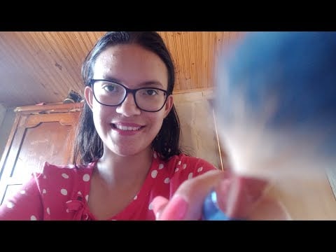 Asmr maguiagem na tela #maquiagem #makeup #asmrmakeup #asmrmakeupartist #asmrptbr #asmr
