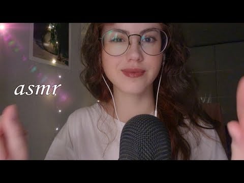 АСМР звуки рта и рук, триггерные слова 𐙚   ˖ ݁