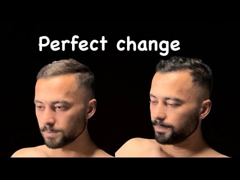 Recreated Hair Coloring , Brush Sound Asmr , Ear licking , Turkish Barber Asmr