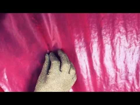 Golden Gloves with Kytepaper and huge Fan [[ASMR]]