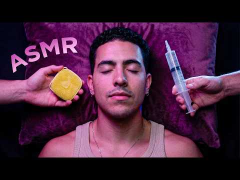 ASMR que a tela vai ESCURECENDO até você DORMIR 💤 Sussurros, Mouth Sounds, Tapping, Água para dormir