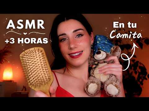ASMR EN TU CAMITA HASTA QUE TE DUERMAS ❤️💤 Caricias, Masajes & Cepillo Roleplay en Español