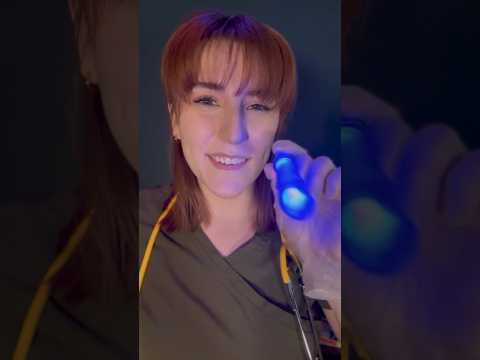 ASMR Concussion Test #asmrshort