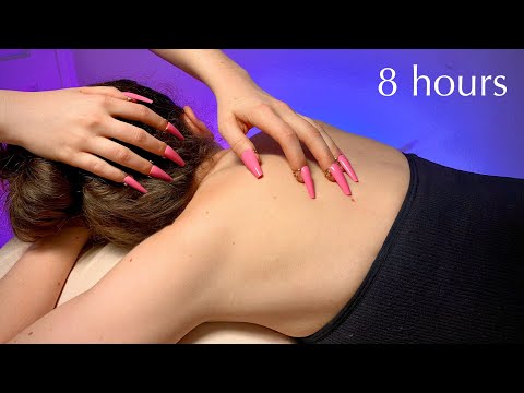 ASMR 8HR BACK SCRATCHES, Tingles! For sleep and relaxation