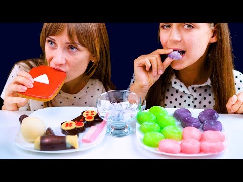 ASMR SOFT FOOD VS CRUNCHY FOOD  SOFT & CRUNCHY EATING SOUNDS