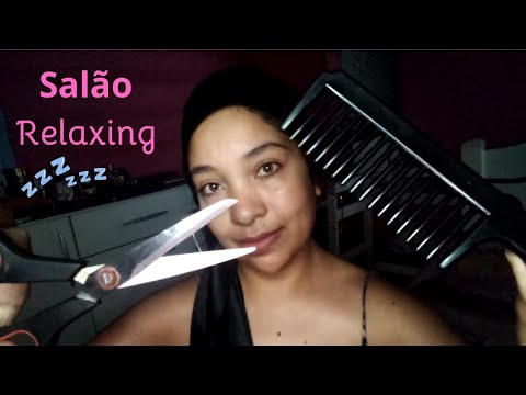 ASMR Corte de Cabelo: Você Marcou Hora no Salão Relaxing 💇🏻‍♀️✂