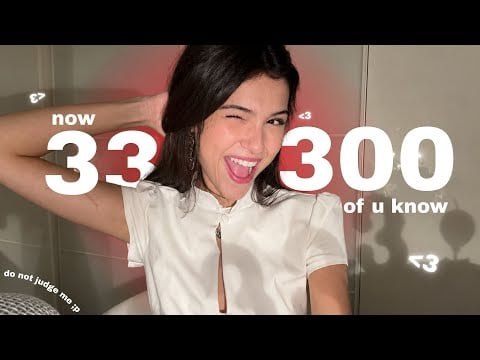ASMR 🎉 33 Things About Me I Probably Shouldn't Tell 33,300 People... 🥂 (cheerzzZ)
