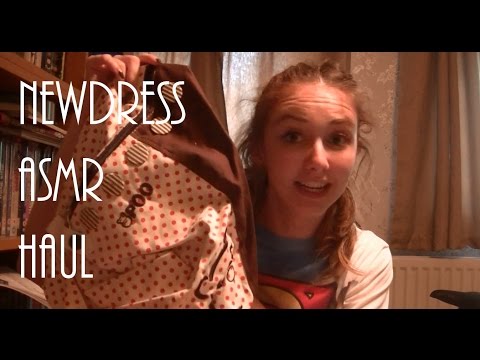 NewDress ASMR Haul ~Lots of crinkling~