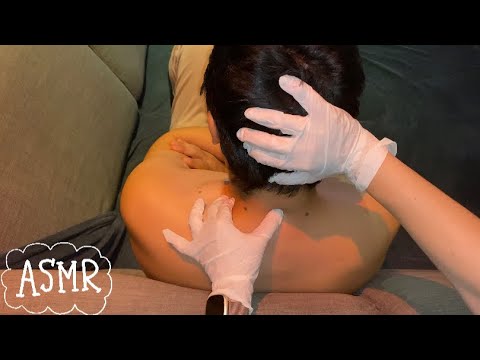 ASMR⚡️Relaxing neck and shoulder massage! (LOFI)