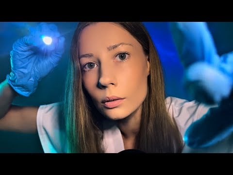 ASMR Eye Doctor Roleplay 👁️ Gentle Eye Exam for Sleep & Relaxation 😴