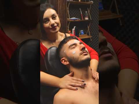 🤦🏻‍♂️Stress relieving and Calming Asmr Chair Massage #massage #asmr #relax #relaxation #shortsasmr